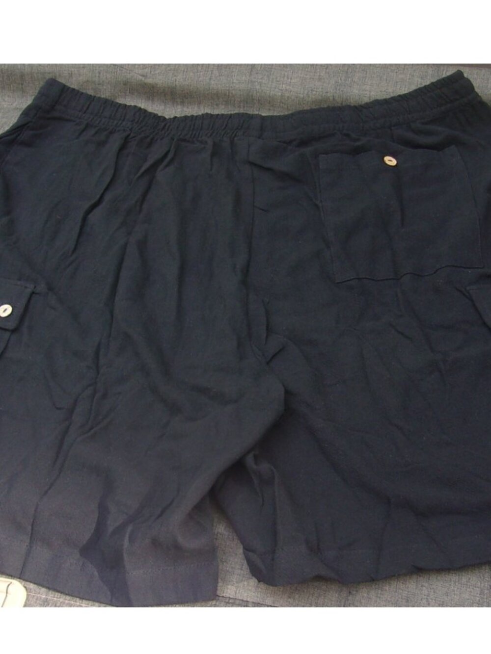 KS Island Men's Black Shorts Size 3XL